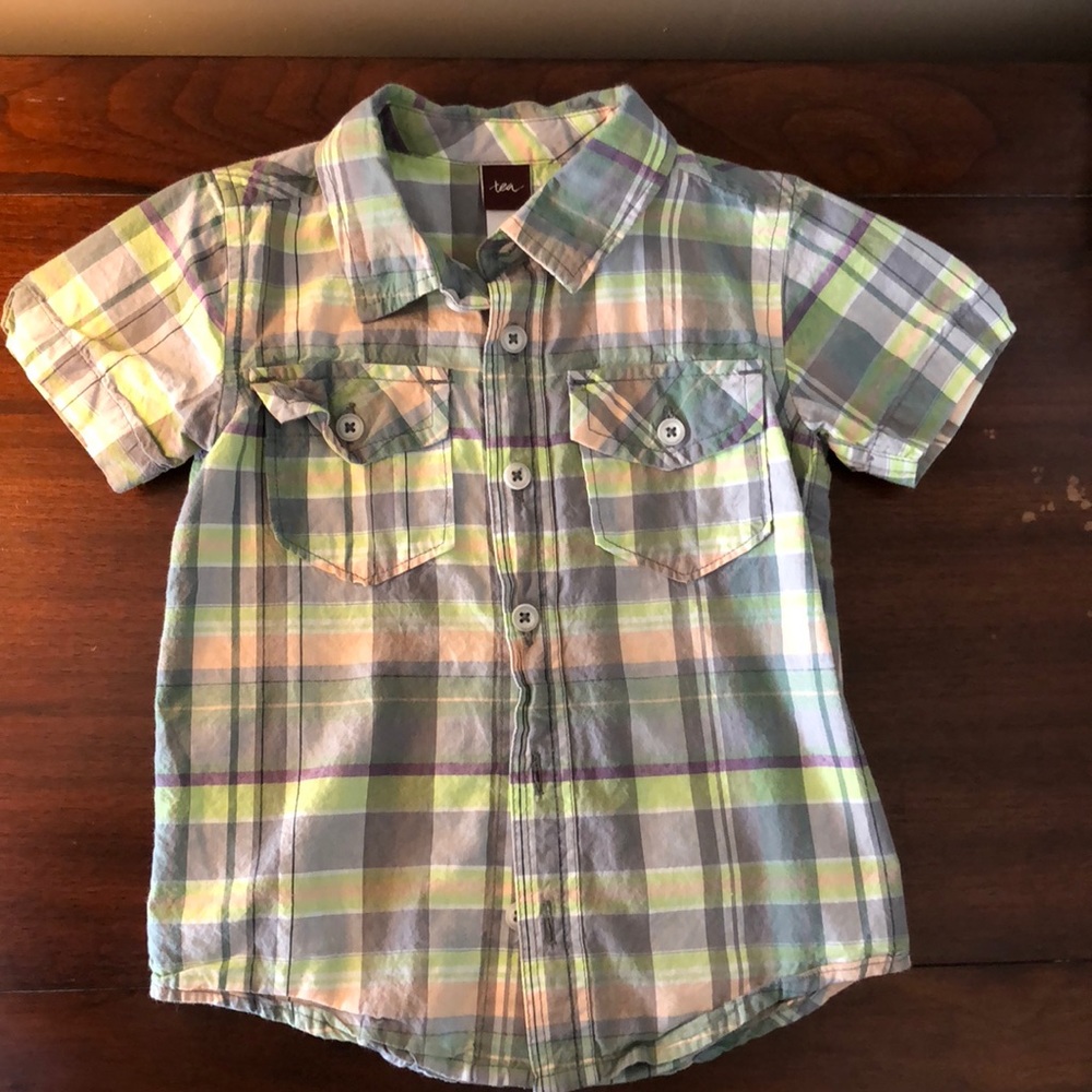 Tea Collection Button Down Set - Picture 2 of 6